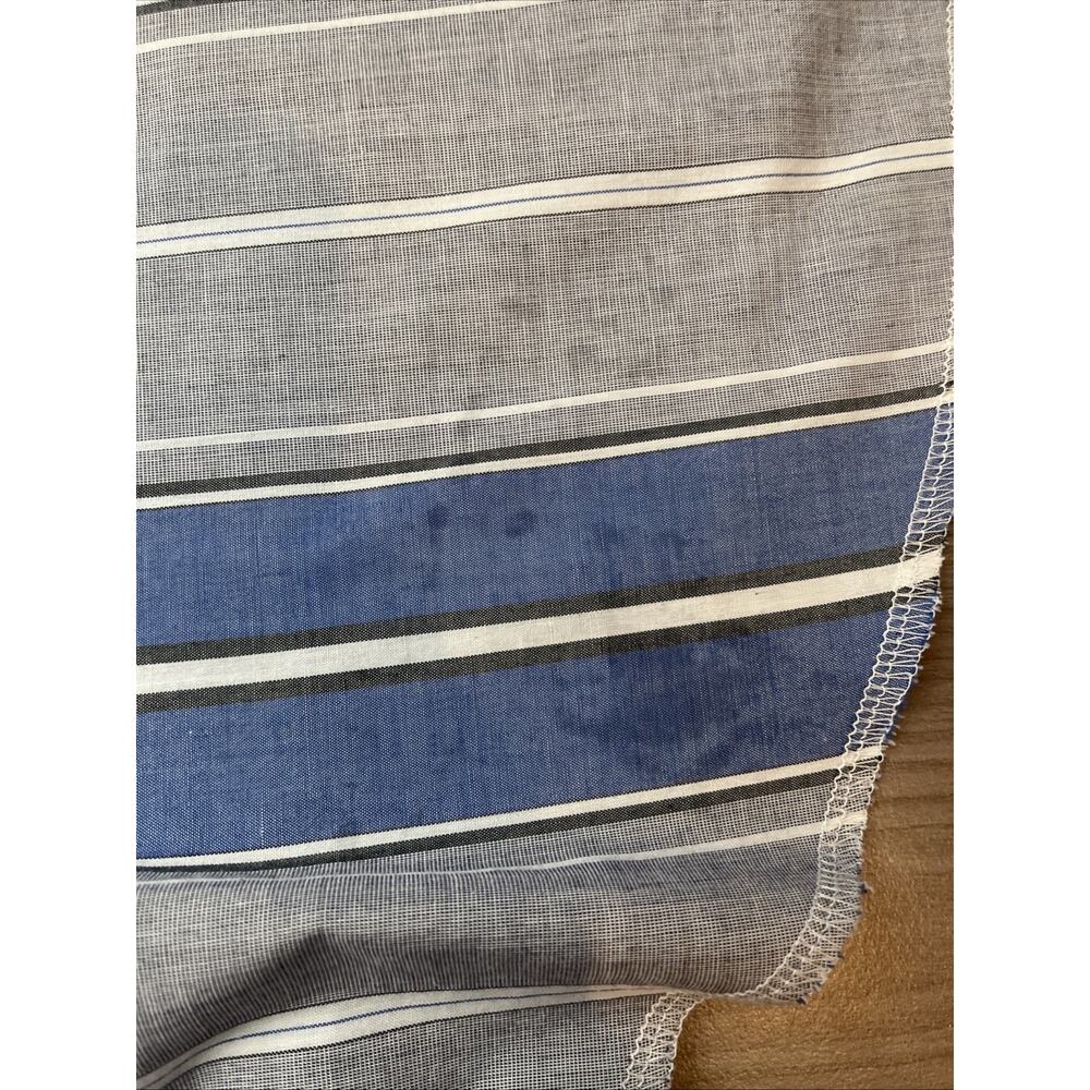 Wrangler Western Shirt Mens L-16.5-Blue Gray Pearl Snap Cowboy 90s-X Long-Vntg - Picture 11 of 11